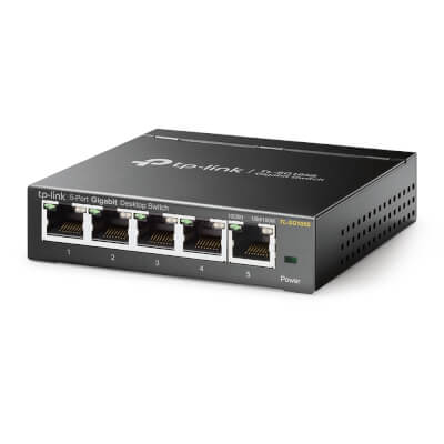 [TL-SG105S] Switch de bureau 5 ports Gigabit métallique