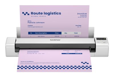 [48762491] Scanner mobile A4 recto-verso Wi-Fi ultra-léger