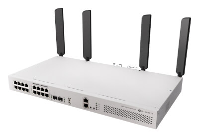 [CRS418-2] Switch PoE 8 ports 100Mbits + 8 ports Giga 2 SFP+