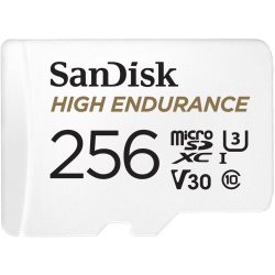 [MICROSDXC256-10] SanDisk High Endurance microSDXC 256 Go Classe 10