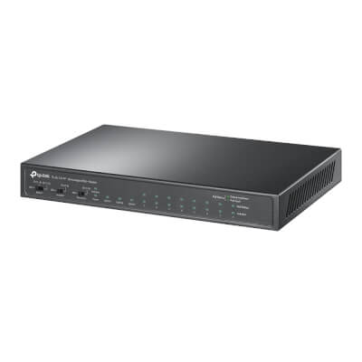 [TL-SL1311P] 8-Port 10/100Mbps + 3-Port Giga Switch with 8 PoE+