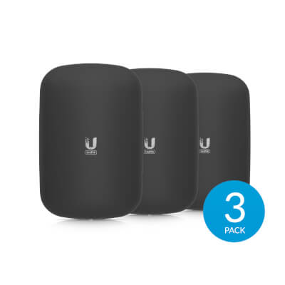 [UB-EXTCOVB] Pack de 3 caches pour U6 Extender black
